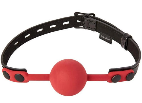 Sportsheets Saffron Ball Gag - Bondage Gags and Bits