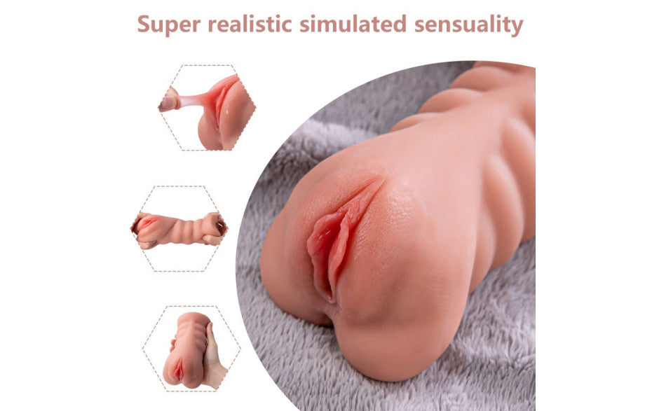 Xise Ramar Realistic Vibrating Anal Vaginal Masturbator Masturbators and Strokers