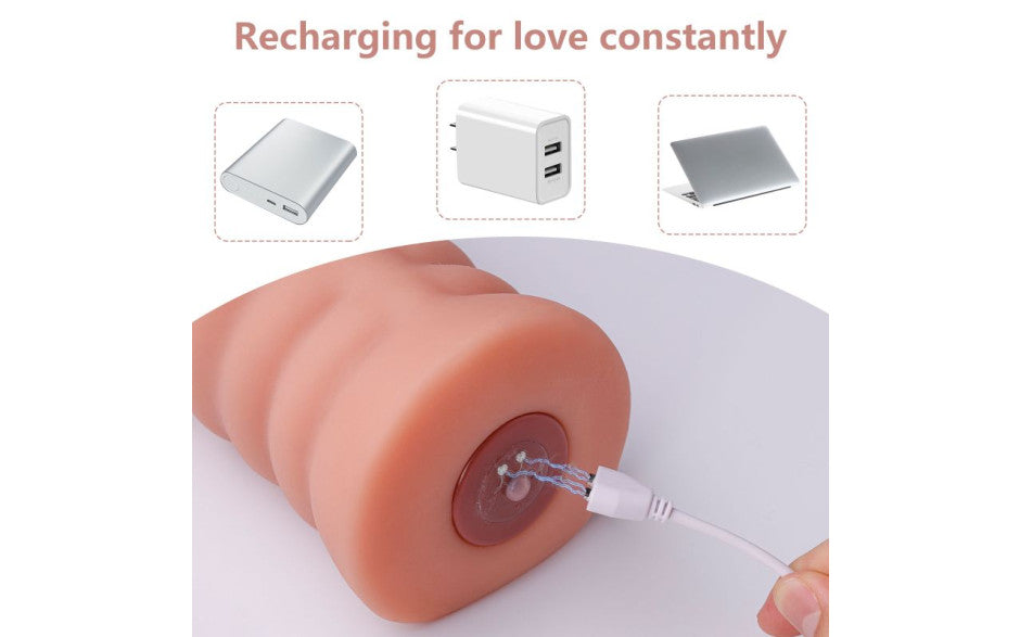 Xise Ramar Realistic Vibrating Anal Vaginal Masturbator Masturbators and Strokers