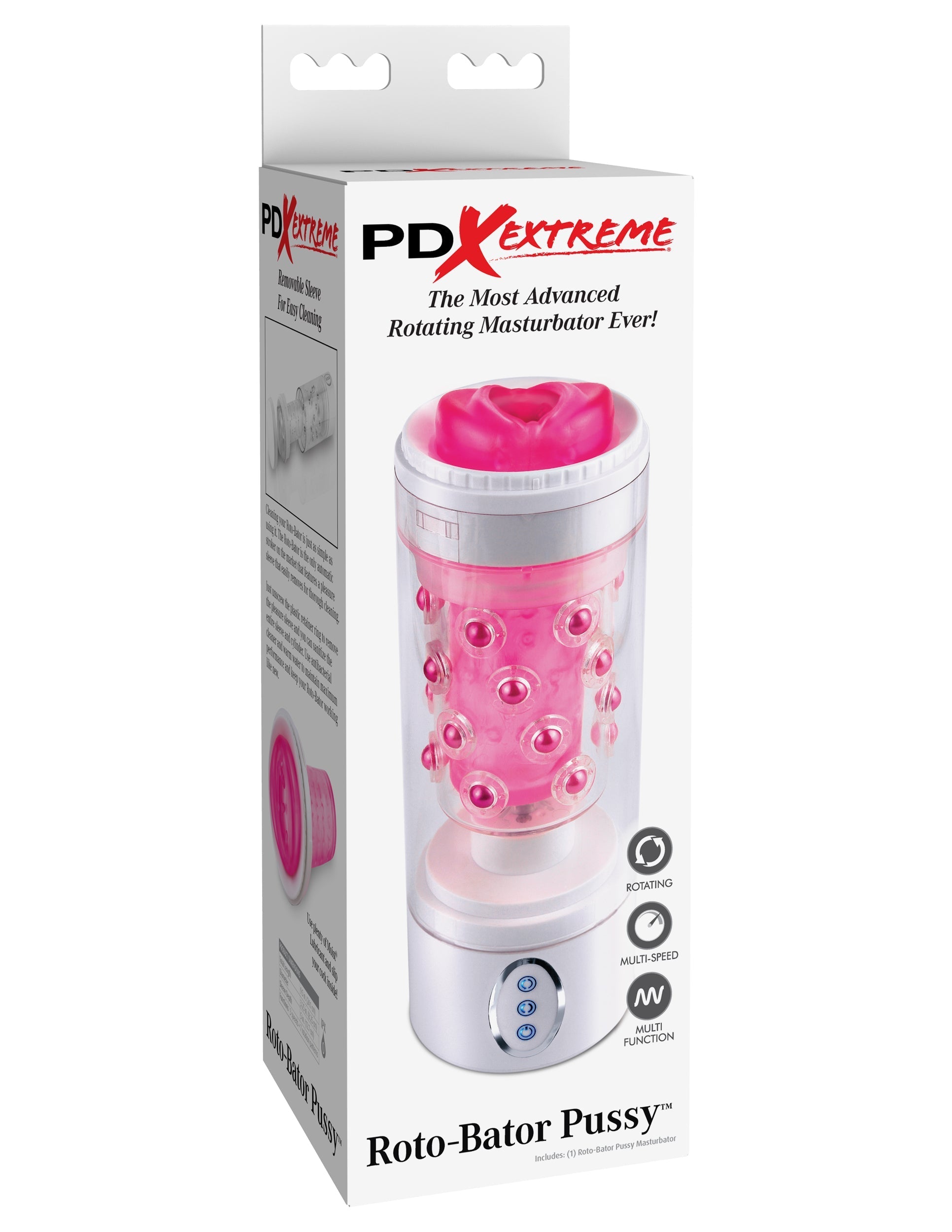 Pipedream Extreme Roto-Bator Vibrating Male Stroker Masturbators and Strokers