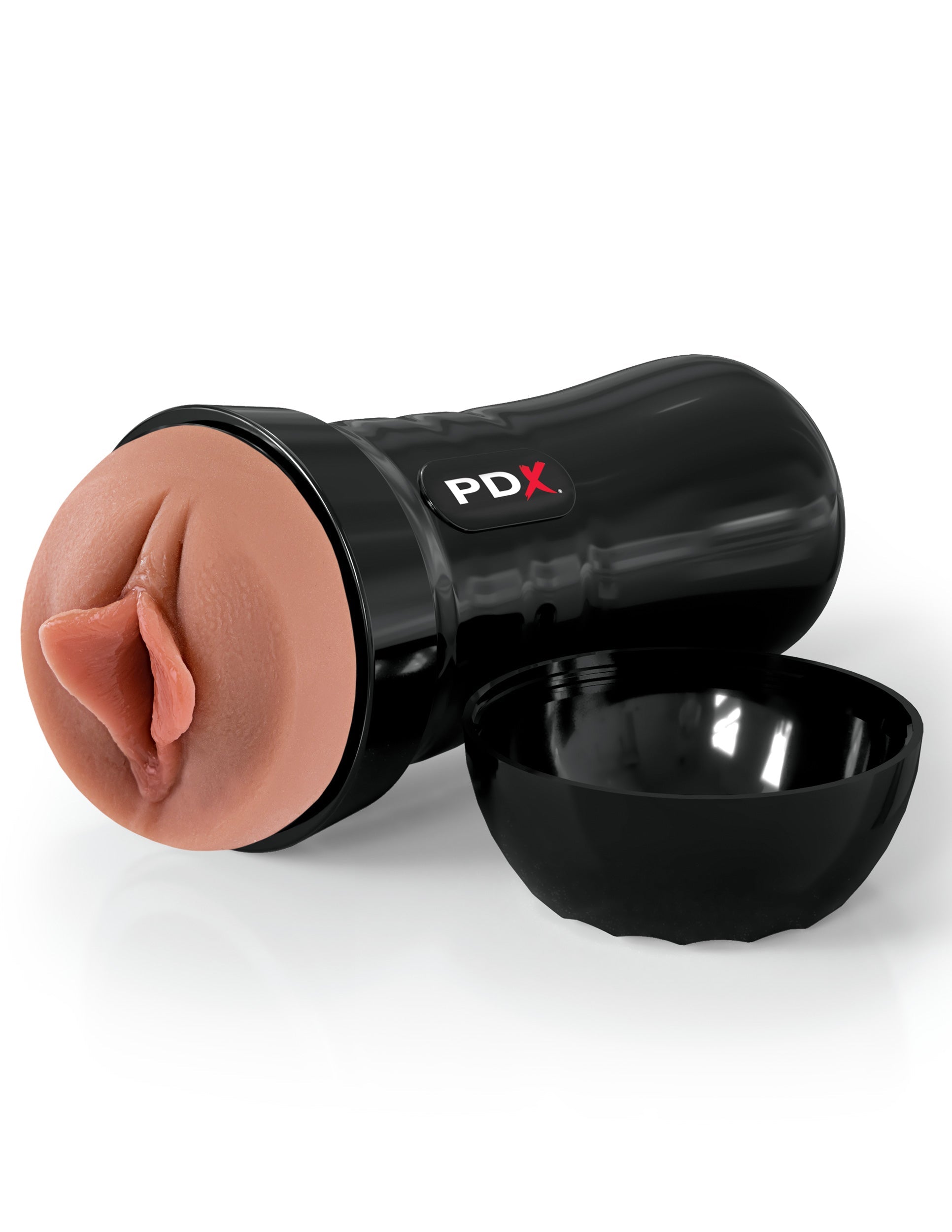 PDX Extreme Wet Pussies Super Luscious Lips Stroker Brown Masturbators and Strokers