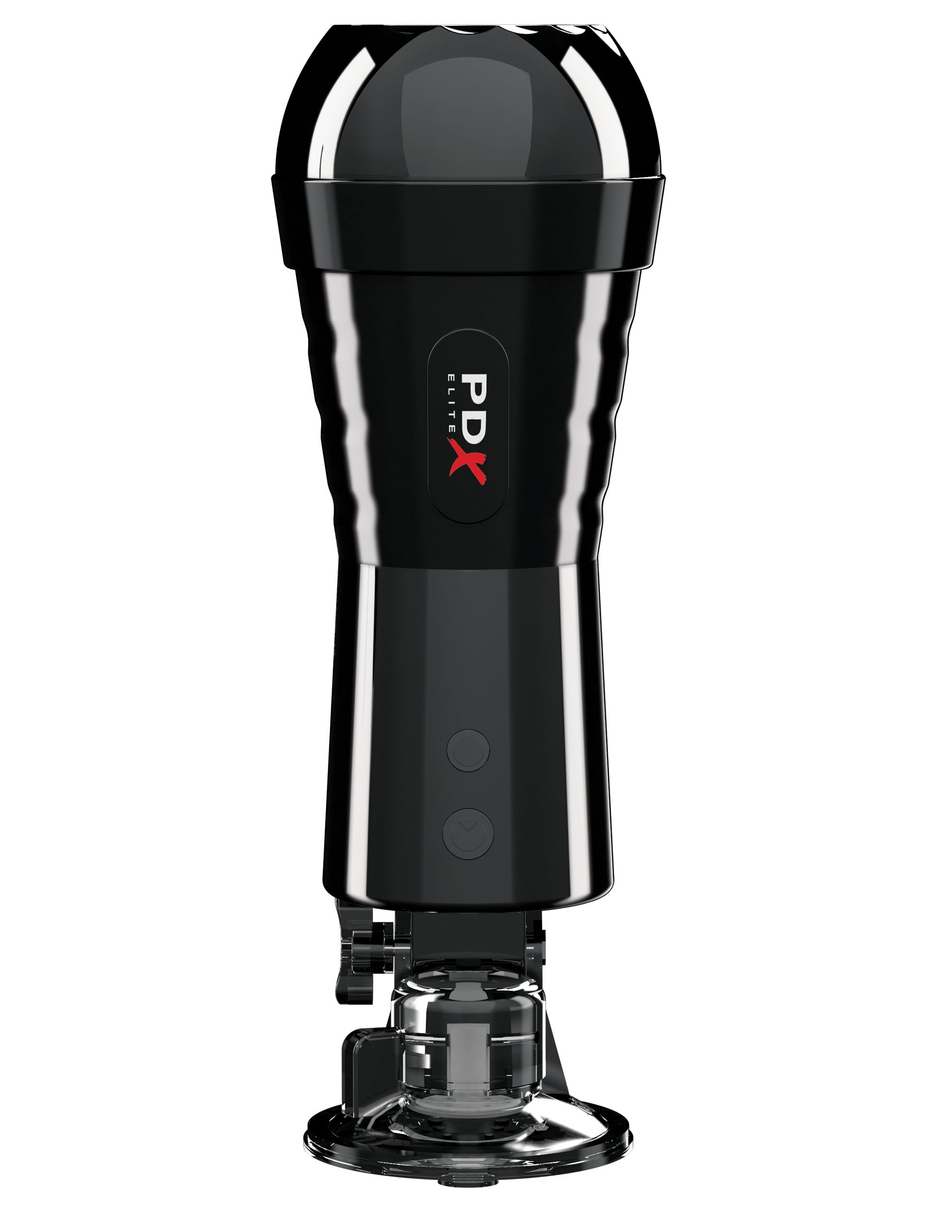 PDX Elite Cock Compressor Vibrating Male Stroker Masturbators and Strokers