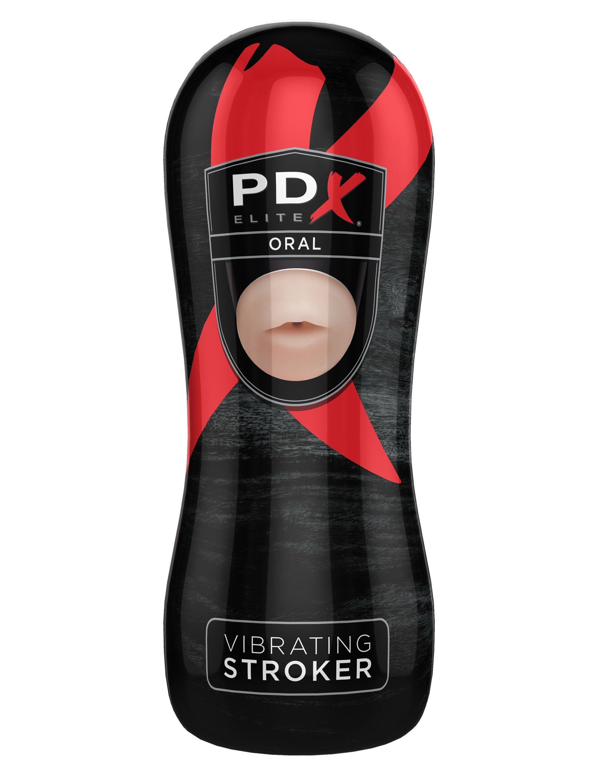 PDX Elite Vibrating Oral Sex Realistic Mens Stroker Masturbators and Strokers