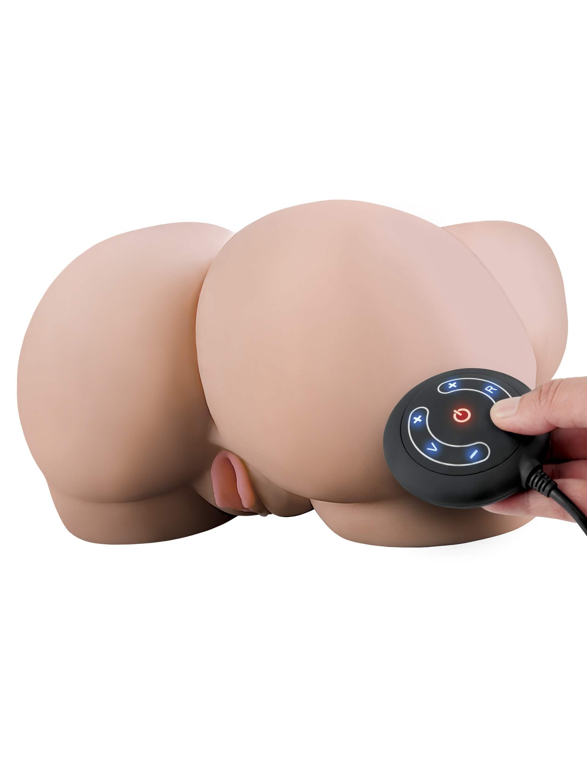 PDX Milk Me Silly Twerking and Vibrating Male Masturbator Realistic Butts And Vaginas