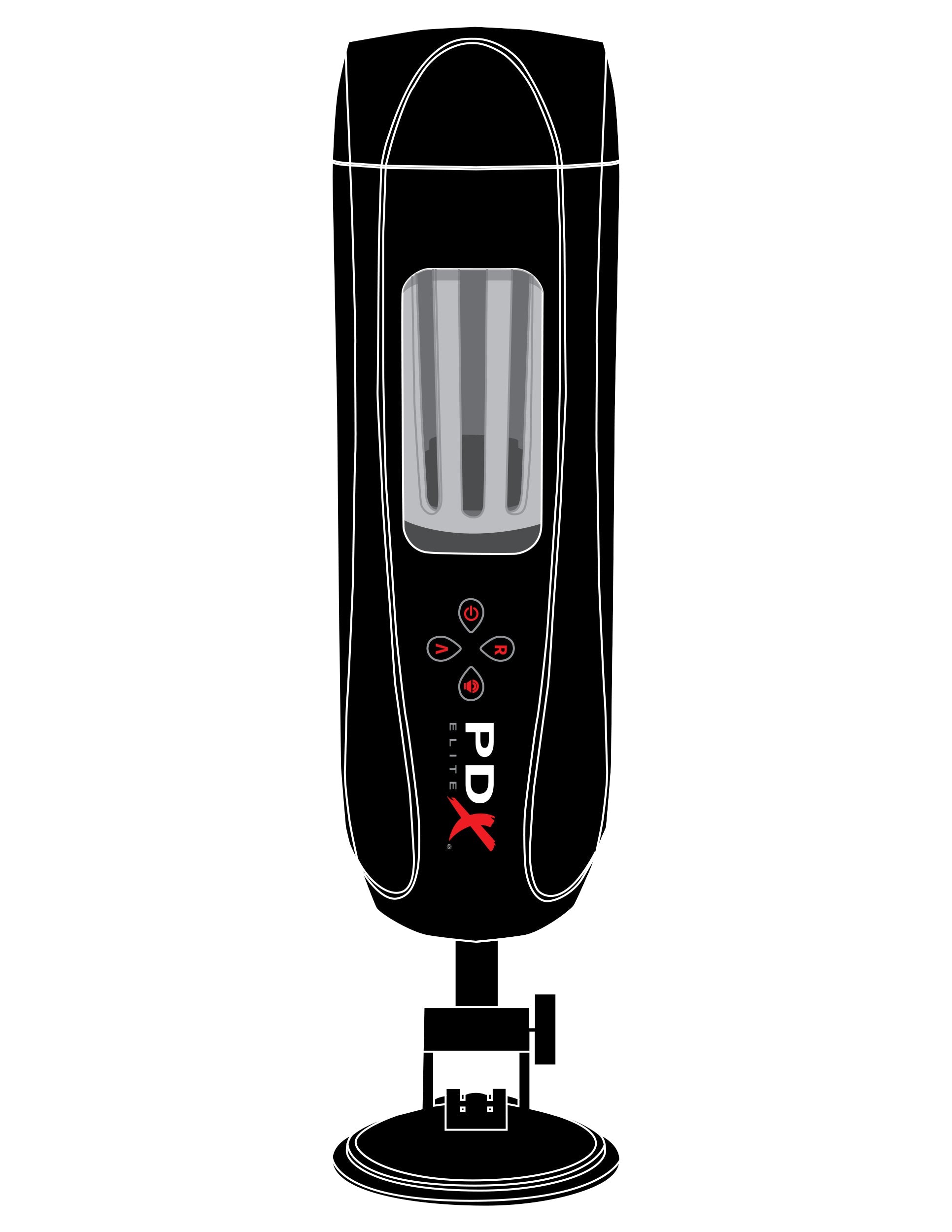 PDX Elite Ultimate Milker 2 Vibrating Male Stroker Masturbators and Strokers