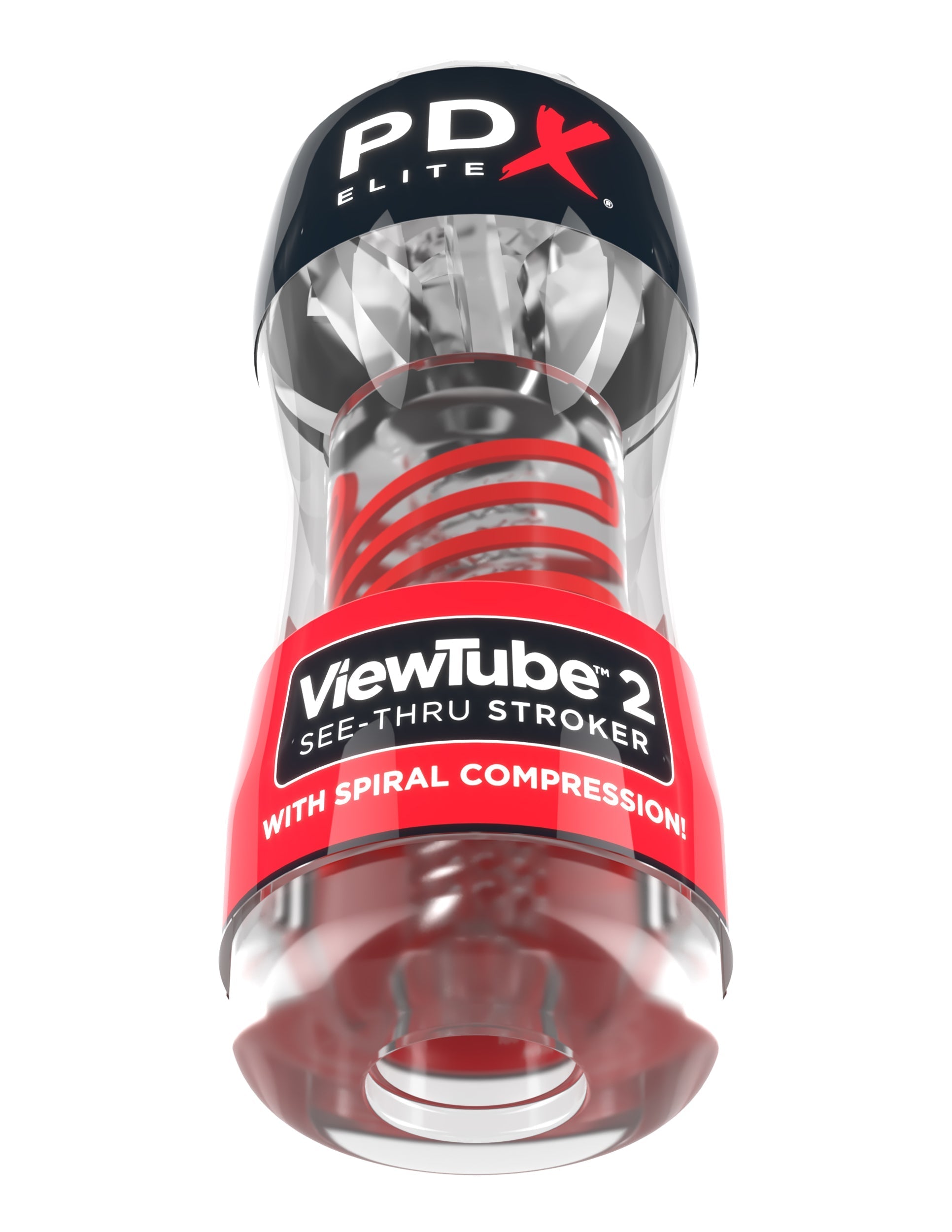 PDX Elite Viewtube 2 See-Thru Male Stroker Masturbators and Strokers