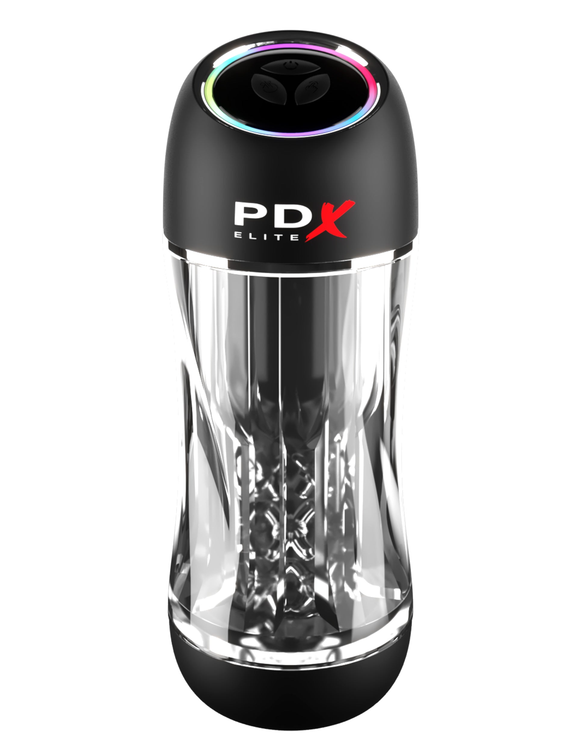 PDX Elite ViewTube Pro Vibrating Male Stroker Realistic Butts And Vaginas
