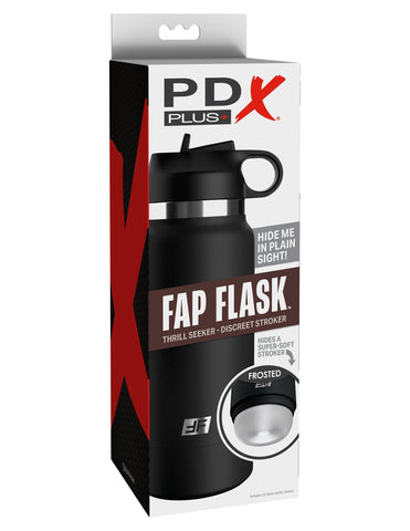 PDX Plus Fap Flask Happy Camper Mens Masturbator - Masturbators and Strokers