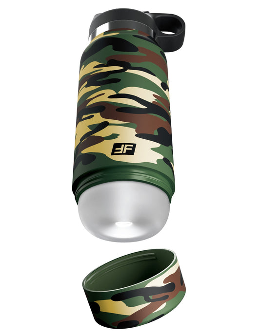 PDX Plus Fap Flask Happy Camper Mens Masturbator - Masturbators and Strokers