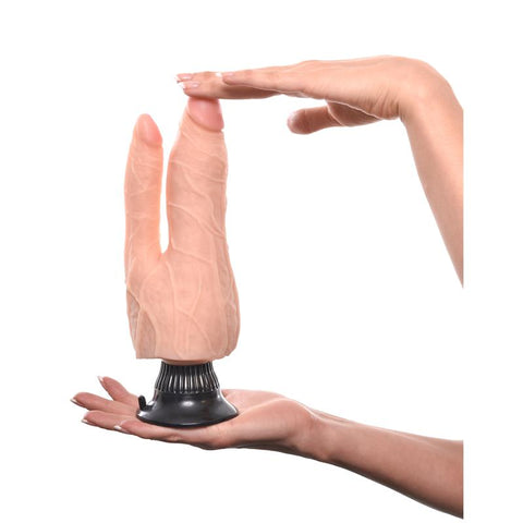 Pipedream Real Feel Deluxe No. 8 Double Penetrator Dildo - Realistic Dildos
