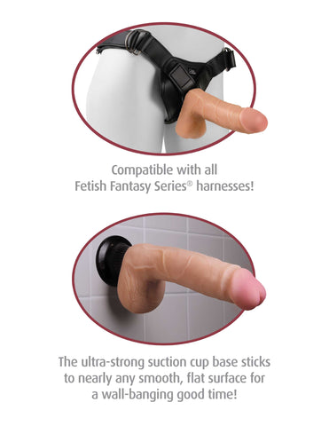 Pipedream Real Feel Deluxe No. 1 Realistic Cock 6.5 Inch - Realistic Dildos