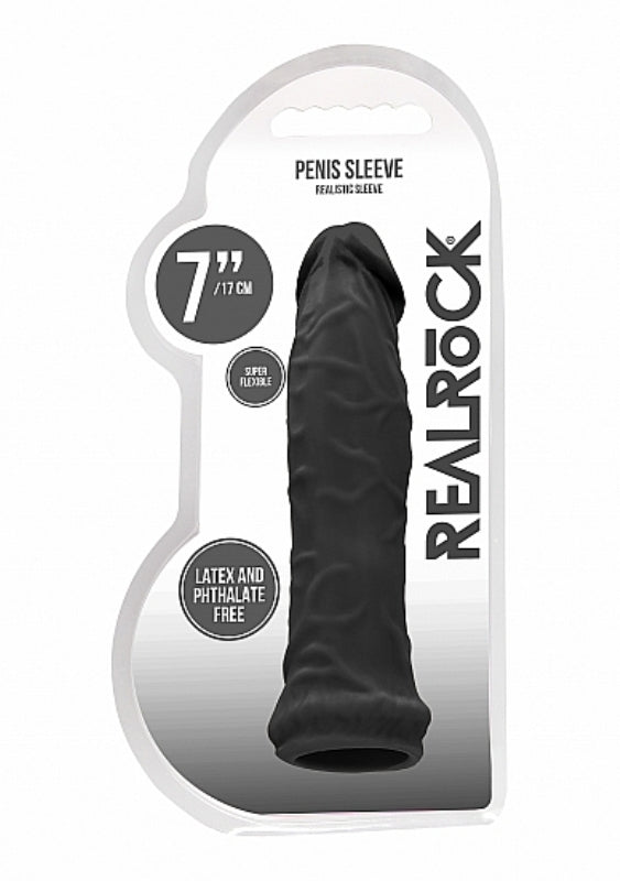 Realrock Skin Penis Sleeve 6 inch Penis Sleeves and Extenders