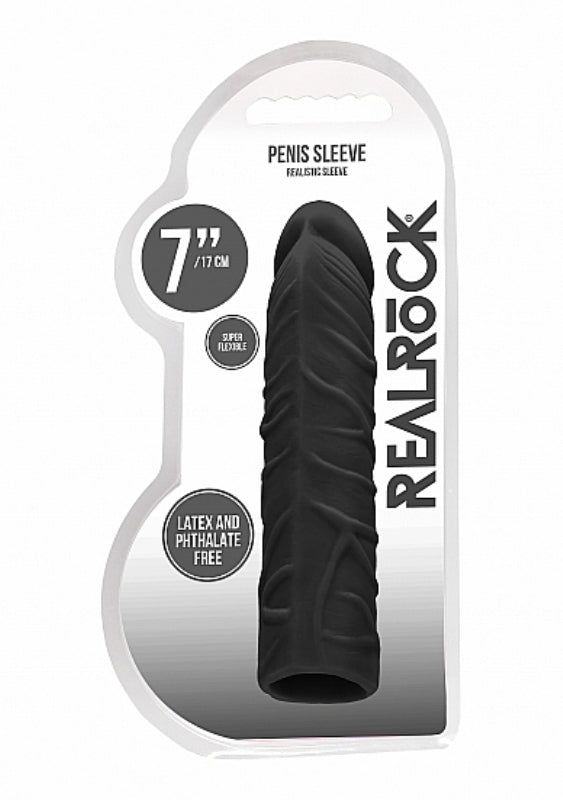 Realrock Skin Penis Sleeve 7 inch Penis Sleeves and Extenders