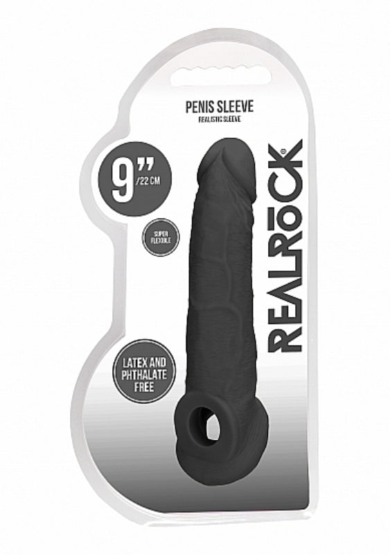 Realrock Skin Penis Sleeve 9 inch Penis Sleeves and Extenders