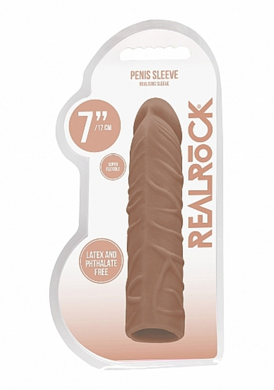 Realrock Skin Penis Sleeve 7 inch Penis Sleeves and Extenders