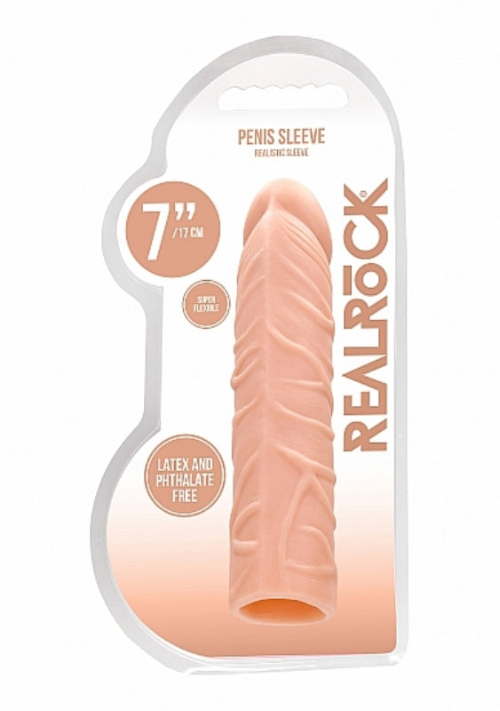 Realrock Skin Penis Sleeve 7 inch Penis Sleeves and Extenders