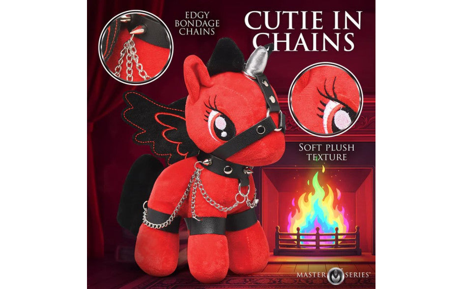 XR Brands Scarlet Chainheart Bondage Pony Party Gifts and Novelties