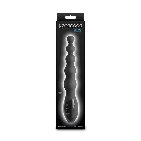 Renegade Virtua - Rechargeable Anal Vibrator with Digital Control - Anal Beads and Balls