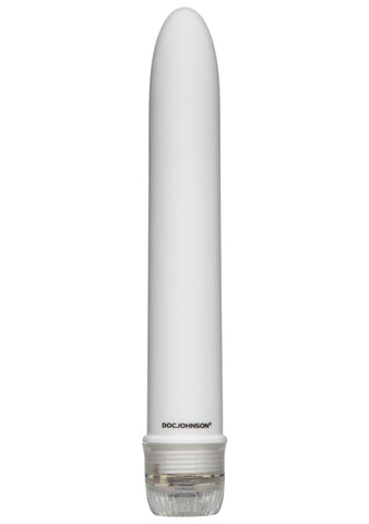 Doc Johnson White Nights Velvet Touch Bullet Vibrator - Bullet Vibrators