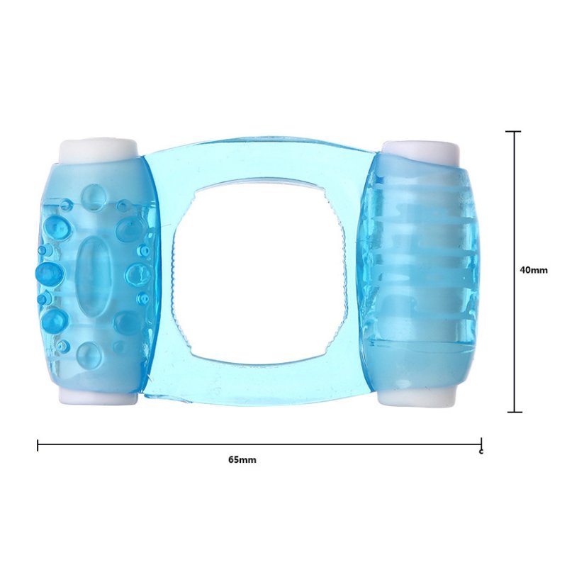 BDStyle Double Moto Adjustable Vibrating Cock Ring Vibrating Cock Rings