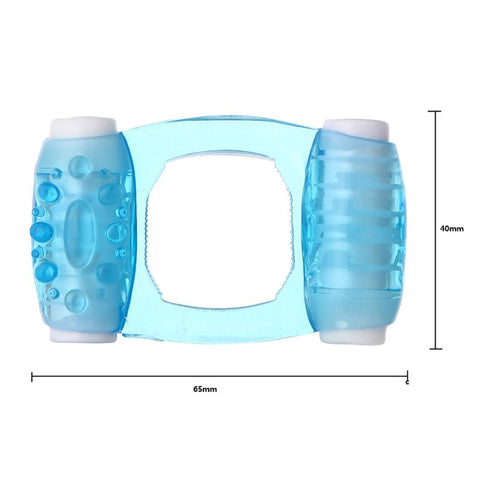 BDStyle Double Moto Adjustable Vibrating Cock Ring - Vibrating Cock Rings
