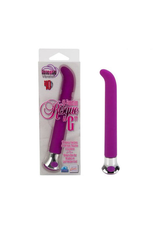 CalExotics 10 Function Risque G Spot Vibrator Purple G-Spot Vibrators