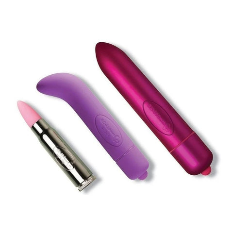 Rocks Off Sweet Satisfaction Bullet Collection Box - Waterproof Vibrators