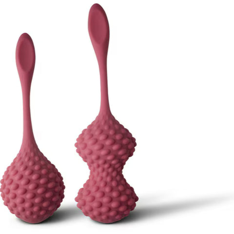 Unite Wellbeing 2 Piece Sensory Silicone Kegel Exerciser Set - Love Eggs and Kegel Exercisers
