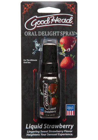 Doc Johnson Goodhead Oral Delight Lickable Spray - Delay and Excite Sprays