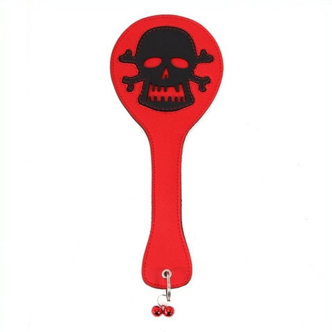 Round Paddle With Skull - Paddles And Slappers