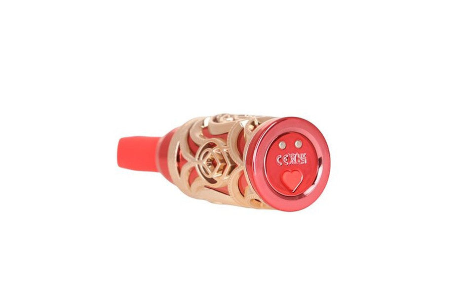 BMS Factory Ruby Kiss 4 In 1 Lipstick Vibrator Bullet Vibrators