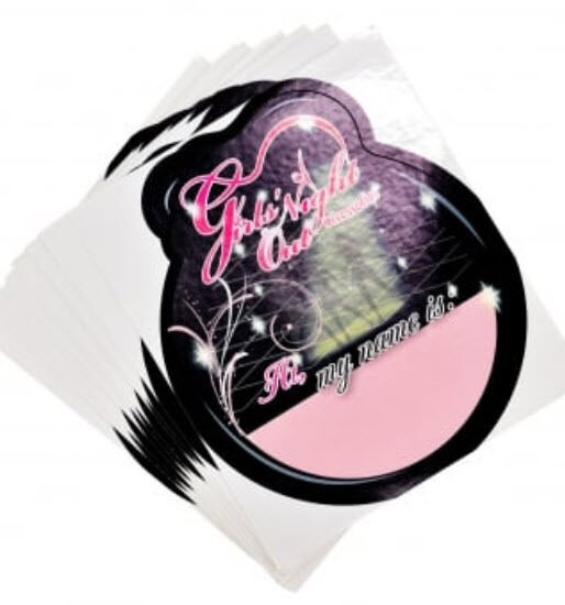 Pipedream Bride-To-Be Hen Night Name Tags 12 Pack Party Fun Party Gifts and Novelties