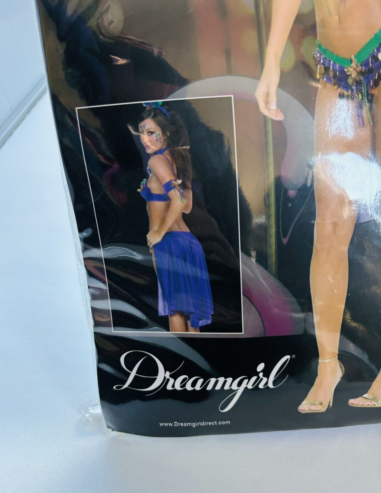 Dreamgirl Mardi Gras 5 Piece Adult Womens Costume Queen Fancy Dress Ups