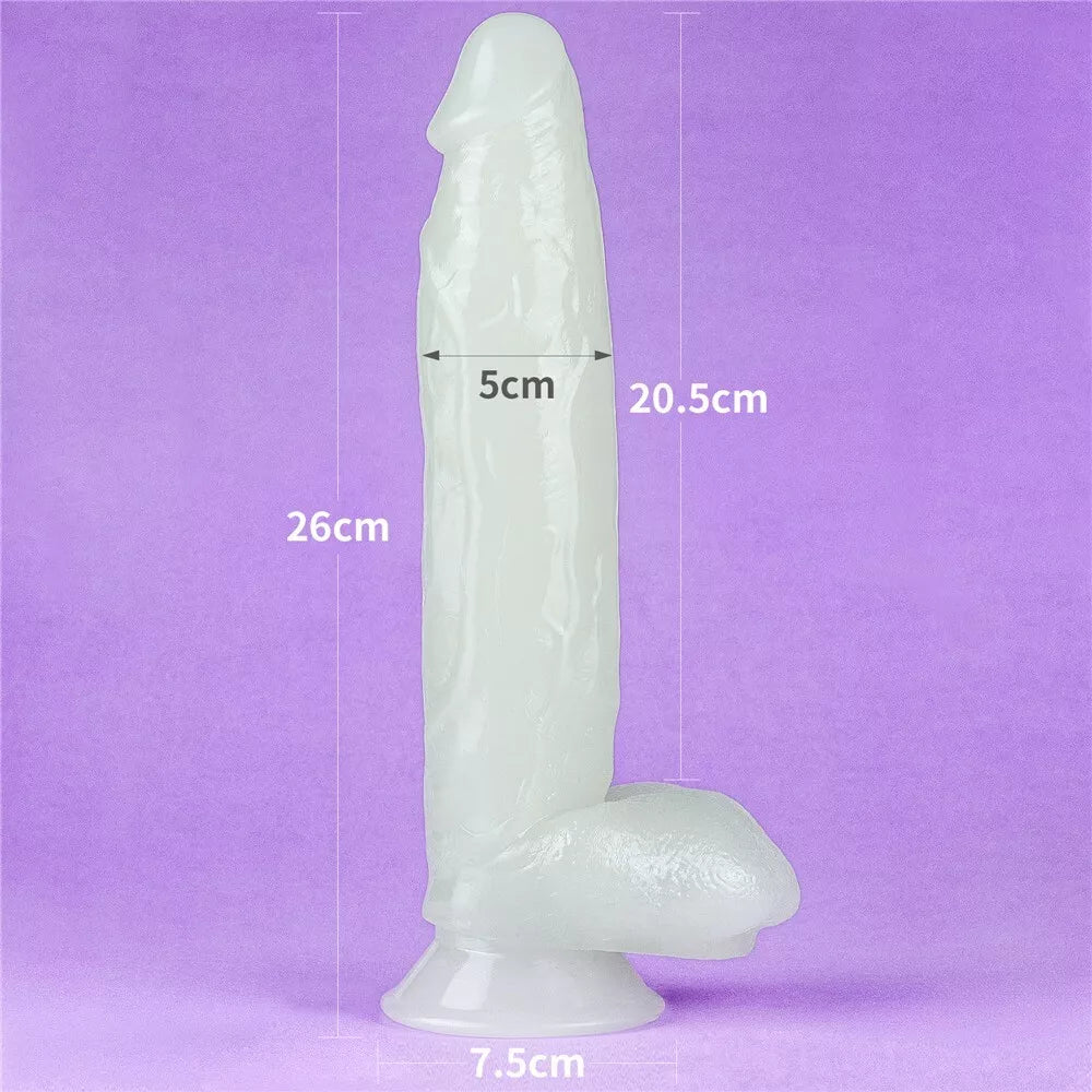 Lovetoy Lumino Play Realistic Dong 10 Inch Realistic Dildos