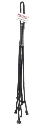 Fetish Fantasy Series BDSM Play Silk Rope Whip Cuffs and Restraints