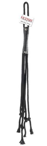 Fetish Fantasy Series BDSM Play Silk Rope Whip - Cuffs and Restraints
