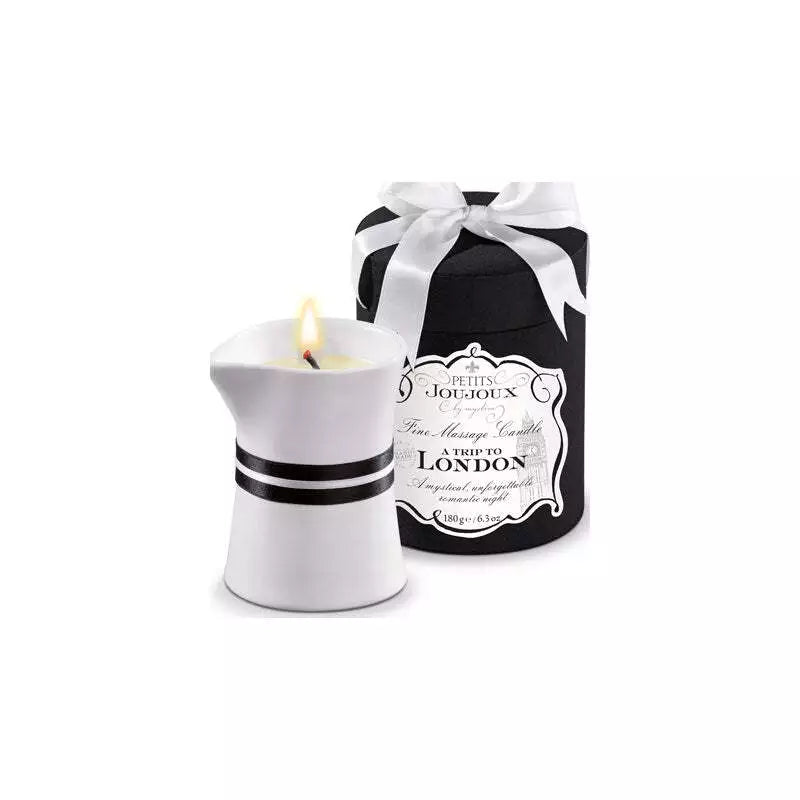 Petits Joujoux A Trip to London Massage Candle 190ml Bath and Intimate Fragrances