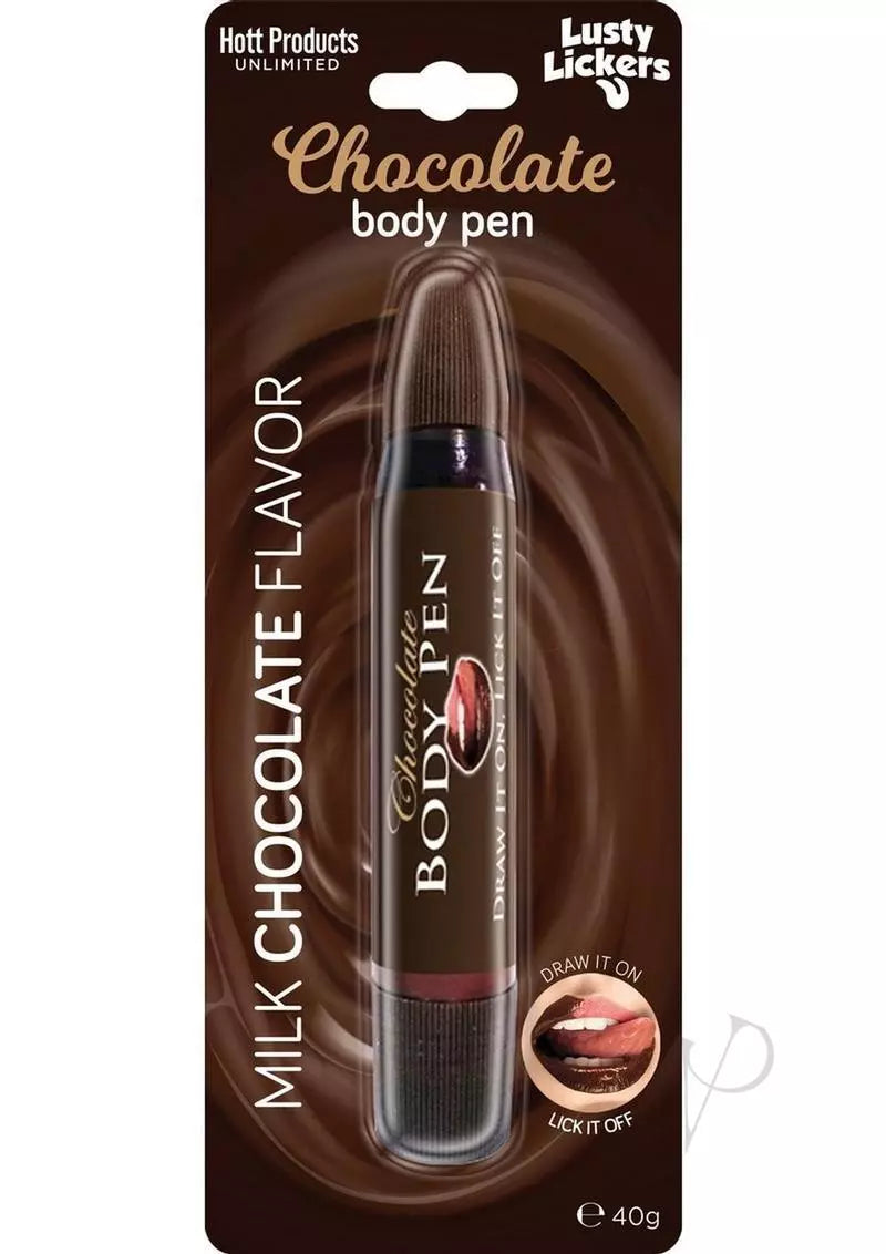 Hott Products Chocolate Flavour Edible Body Pen Party Gifts and Novelties