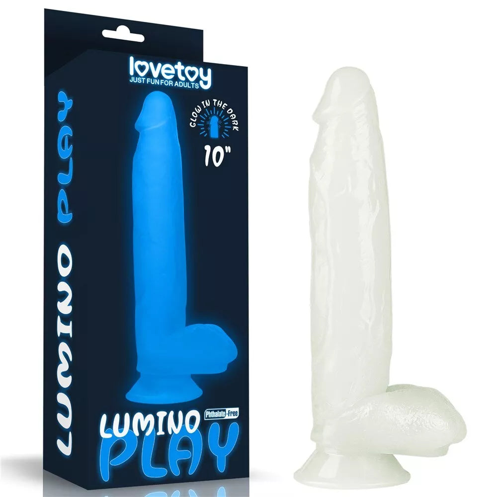 Lovetoy Lumino Play Realistic Dong 10 Inch Realistic Dildos