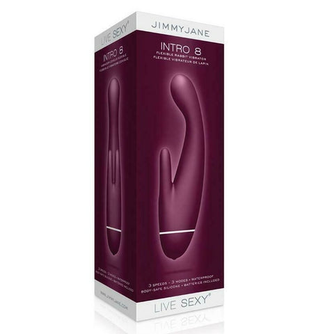 Jimmyjane Live Sexy Intro 8 Silicone G-Spot Vibrator - G-Spot Vibrators