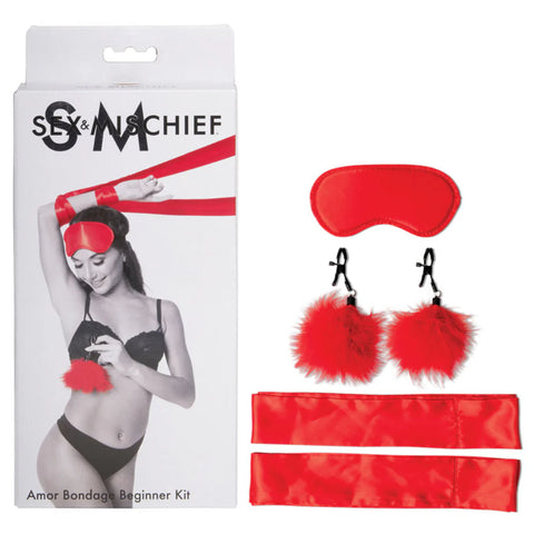 Sensual Exploration Bondage Kit for Passionate Couples - Bondage Kits