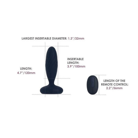 Svakom Jordan Remote Controlled Anal Vibrator Anal Vibrators
