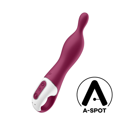 Satisfyer A-Mazing 1 Silicone A Spot Vibrator - G-Spot Vibrators
