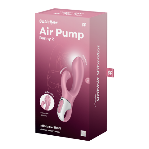 Satisfyer Air Pump Bunny 2 G Spot Rabbit Vibrator - Rabbit Vibrators