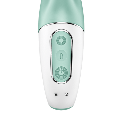 Satisfyer Air Pump Bunny 5 Inflatable Rabbit Vibrator Mint - Rabbit Vibrators