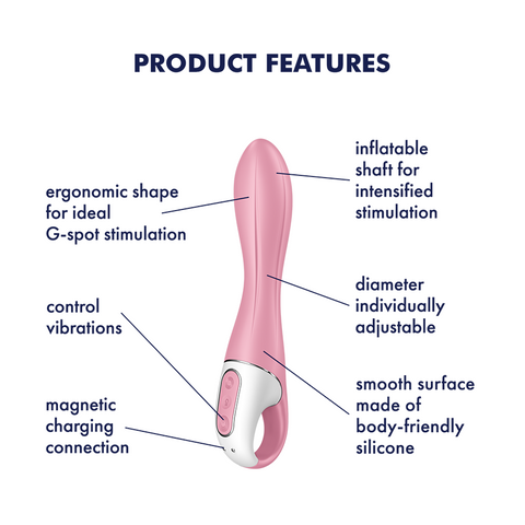 Satisfyer Air Pump 12 Functions G Spot Vibrator 2 - G-Spot Vibrators