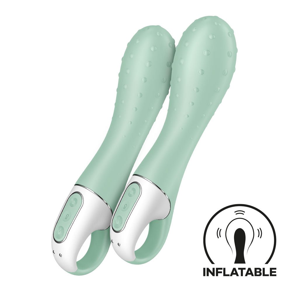 Satisfyer Air Pump Vibrator 3 Rechargeable Inflatable G Spot Vibrator Mint G-Spot Vibrators