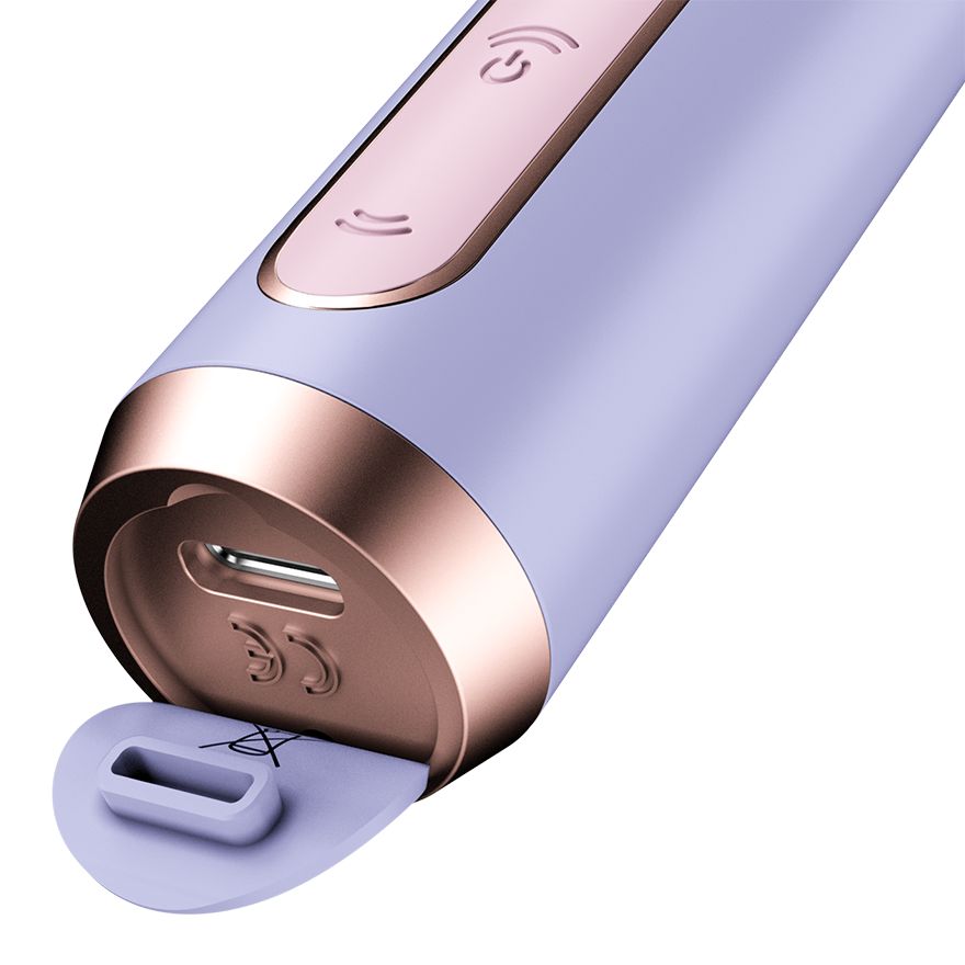 Satisfyer Bold Kiss Travel Size Air Pulse Clitoral Sex Toy Clit Ticklers and Pulsators