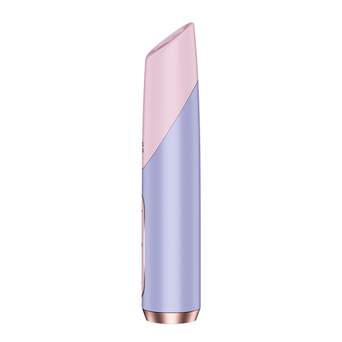 Satisfyer Bold Kiss Travel Size Air Pulse Clitoral Sex Toy - Clit Ticklers and Pulsators
