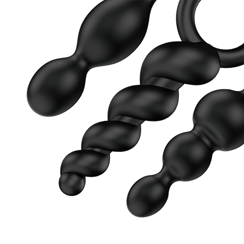 Satisfyer Booty Call Silicone Anal Plugs - Vibrator Accessories